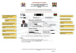 Kenya 5 Year Multiple Entry eVisa