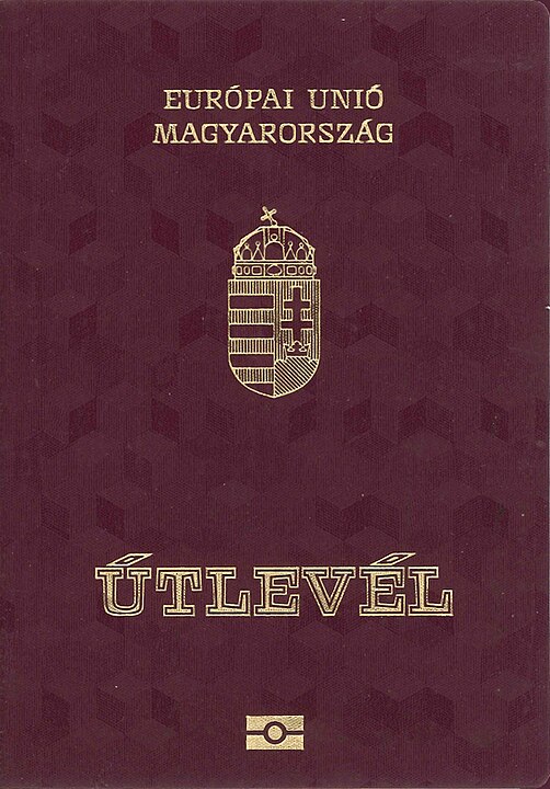 Front Cover of Hungary Passport